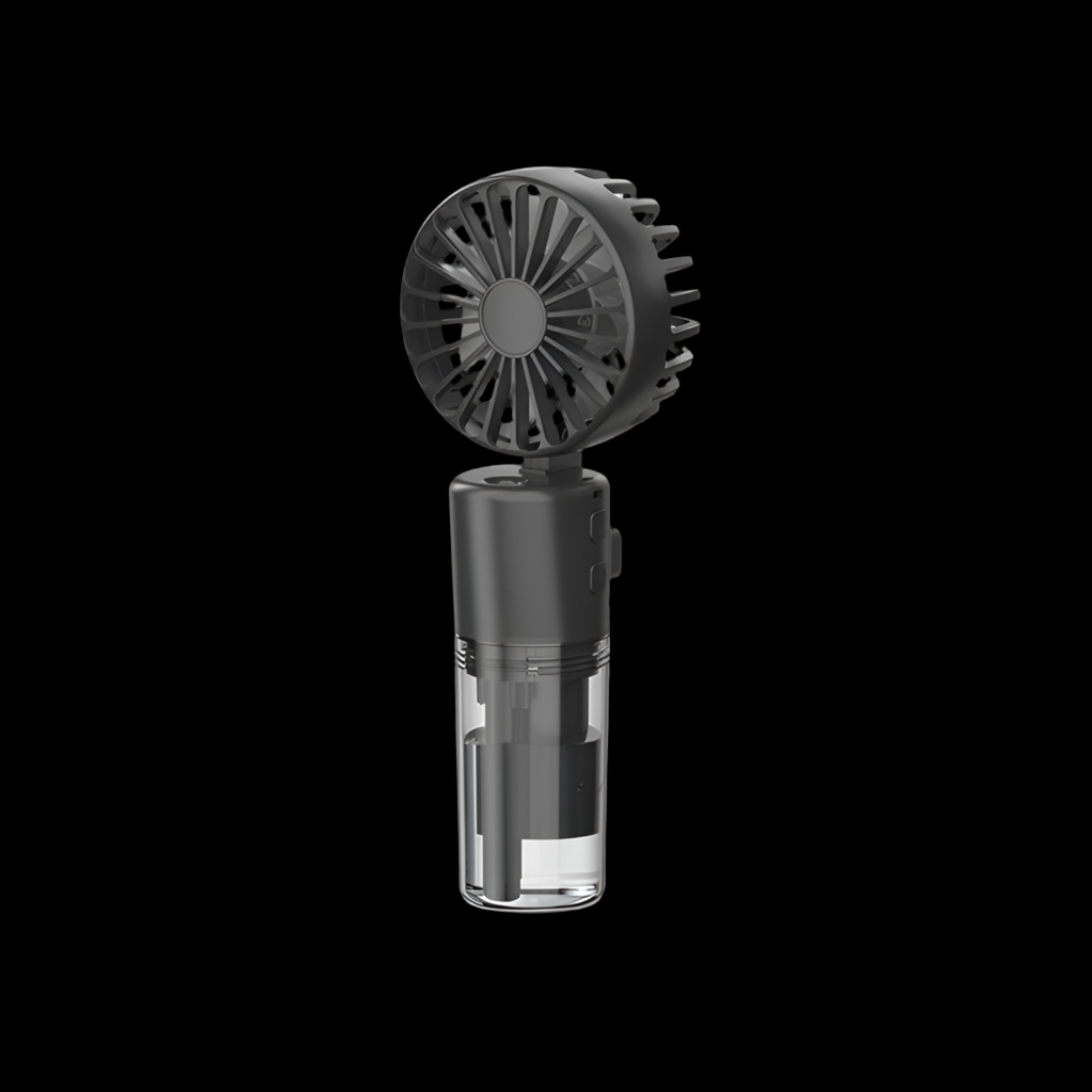 Portable Handheld Spray Fan 4-Speed Water Spray Mist Fan Summer Cooling Artifact USB Charging Summer Supplies Outdoor Mini Fan