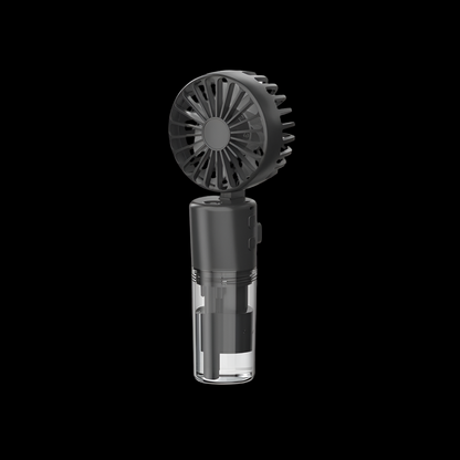 Portable Handheld Spray Fan 4-Speed Water Spray Mist Fan Summer Cooling Artifact USB Charging Summer Supplies Outdoor Mini Fan