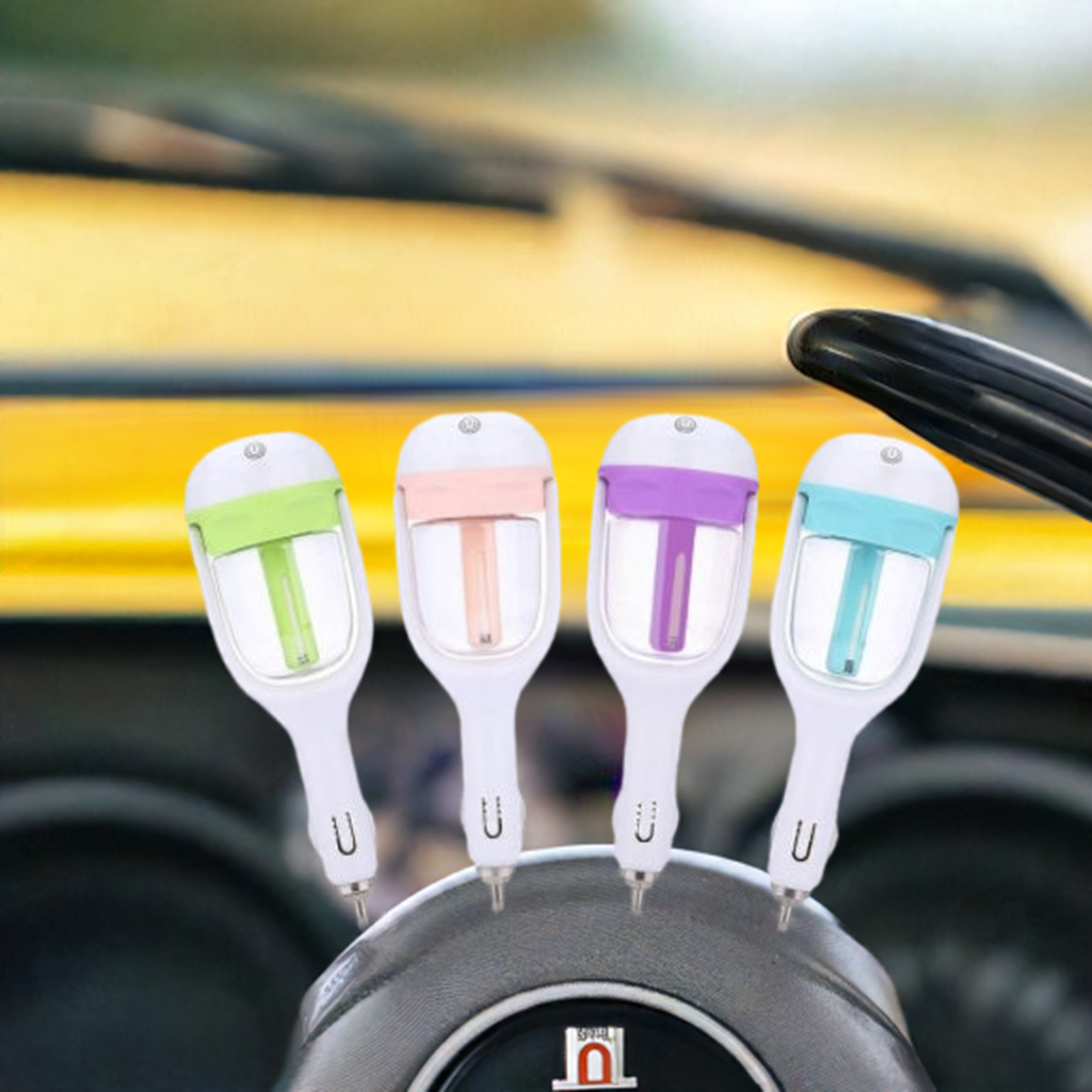 Car Humidifier Air Purifier Freshener Essential Oil Diffuser